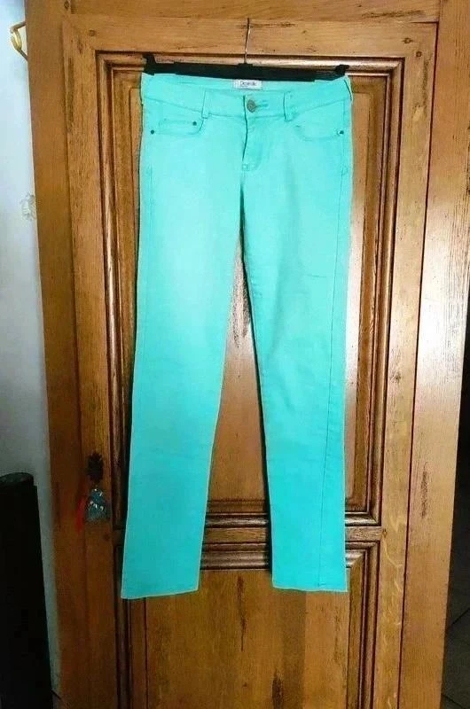Mintgroene jeans uitstekende staat merk Denim life maat 36 – photo 2